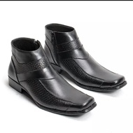FREE MASKER MARVELS Sepatu KULIT SAPI 100% Casual Pentopel PDH PDL Kerja Resmi Kantoran Kickers Zipp