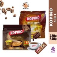 KOPIKO 3 in 1 Instant Coffee - Kaw & Macchiato