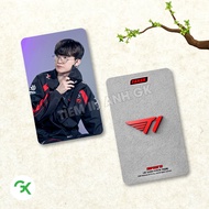 Photocard FAKER (P1) - Esports T1 LOL - League of Legends - Size 5.5x9cm