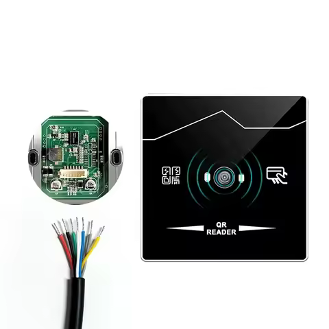 Smart QR Code Scanner Reader ID Card WG26/34 Format /RS485/RS232/TTL Output / Dustproof / Anti scrat