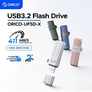 ORICO USB Flash Drive 128GB 256GB 512GB USB 3.2 Thumbdrive External Storage Pendrive for Laptop PC（O
