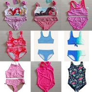 Girls' swimsuits (10-12 years & 16 years)