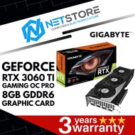 GIGABYTE GEFORCE RTX 3060 TI GAMING OC PRO 8GB GDDR6 GRAPHIC CARD - GV-N306TGAMINGOC PRO-8GD