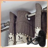 huyisheng  Curtain Hooks for Wall Rod Bathroom No Drill Brackets