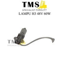 H3 48V 60W For Forklift Head Lamp Cable