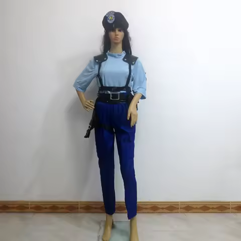 Game Jill Valentine Cosplay Costume Halloween Christmas Party Uniform Custom Made Any Size