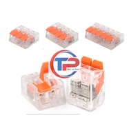 [GOOD TYPE] KV775 transparent quick wire connector with 2 ports; 3 ports and 5 ports.