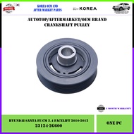 (CM-3) Hyundai Santa Fe CM 2.4 2010-2012 Korea Aftermarket Crank Pulley Damper (23124-2G600)