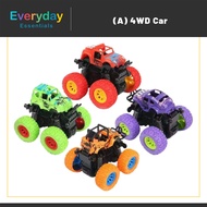 【E.E】Car Toy Baby Kids Toys Car 4 Wheels Shockproof Monster Trucks Hotwheels Kereta Mainan Kanak-Kan
