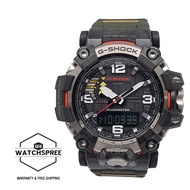 [Watchspree] Casio G-Shock Mudmaster Mud Resistance + Triple Sensor Green Khaki Resin Band Watch GWG2000-1A3 GWG-2000-1A3