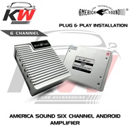 AMERICA SOUND ANDROID AMPLIFIER SIX CHANNEL - AA.6CH