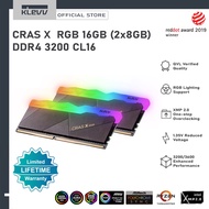 KLEVV CRAS X RGB -  DDR4 3200 CL16 (2x8GB)
