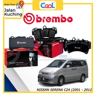 BREMBO NISSAN SERENA C24 (2001 - 2012) BRAKE PAD FRONT