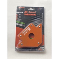 Magnetic corner bracket 50LBS-22KG 45/90 degree square angle Kapusi. K-2022