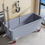Mop Bucket Large Mop Bucket Mop Pool Mop Bucket Rectangular Wash Mop Basin Property Cleaning Dry Buc