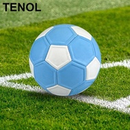TENOL Size 5 Curved Soccer Ball, EVA Rubber, Lightweight Training, Gift for Kids & Teams, Outdoor Pl