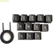 Doublebuy 12 Keys Backlit Keycaps for G413 G613 G910 G810 G310 Mechanical Gaming Keyboard Keycaps wi