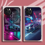 Racing F1 Sports car Moto For Huawei Nova 2i 3e 4 7 9 10 11 12 13 14 15Ultra Y6 7 8 9 Tempered Glass