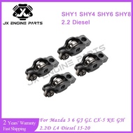 4PCS Engine Electronic Rocker Arms For Mazda 2.2 CX-5 KE GH 6 GJ GL 3 BM BN 15-20 2.2L SH09-12-150 S