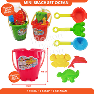 Mainan Set Ember Timba Pantai Pasir Ajaib Mini Kecil OCEAN OCT 7600 / Beach Bucket Peralatan Beach T