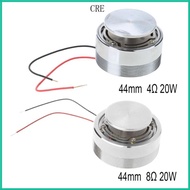 CRE 20W 4Ohm 8Ohm 44MM Vibration Strong Bass Louderspeaker Full Range Horn Speakers