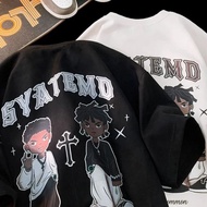 SYATEMD Urban Style T-Shirt Bigsize Jumbo XL 2XL 3XL 4XL 5XL Harajuku T-Shirt for Men and Women Kore