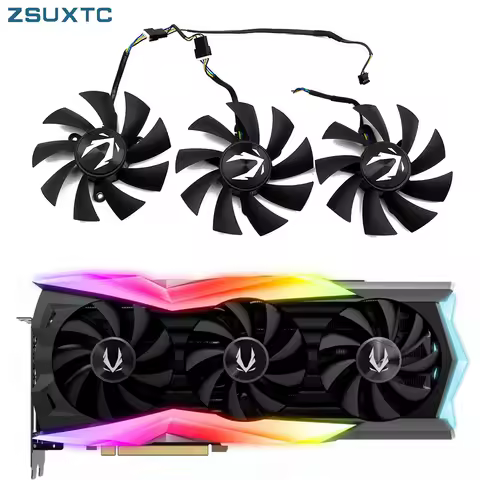 87MM GA92S2U RTX2080 Super 2080Ti Graphics Card Cooling Fan For ZOTAC GAMING GeForce RTX 2080 2070 2