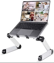 折疊可調式鋁合金筆記型電腦支架Folding Adjustable Aluminum Alloy Laptop Stand