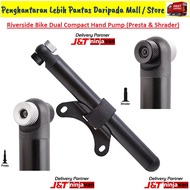 Riverside Bike Compact Dual Road Hand Pump / Bicycle Hand Pump / Pam Basikal / Pam Tangan Kompak