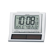 Seiko Watch (Seiko Watch) Seiko Watch Alarm Clock Hybrid Solar Radio Digital Calendar Temperature Humidity Display White Pearl SQ751W SEIKO