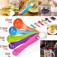 5-in-1 Measuring Spoon 5-in-1 Measuring Spoon/ Set of 5 5-in-1 Measuring Spoon/