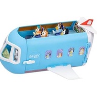 Bluey 3-in-1 Transforming Airplane Toys for Kids Playset, Turns into Resort & Boat, Airplane Toys
