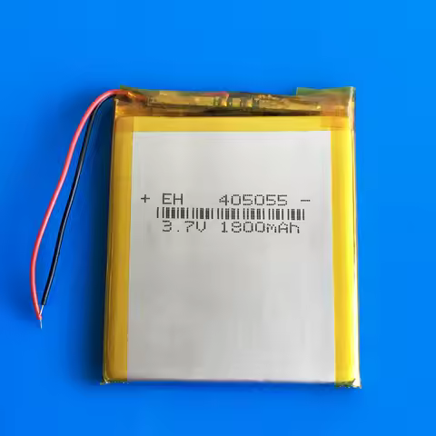 3.7V 1800mAh Lipo Polymer Lithium Rechargeable Battery 405055 For MP3 Power Bank Tablet PC Camera La