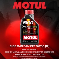 🚗Motul Singapore's Official Distributors 🚗8100 X CLEAN EFE 5W30 1L