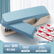Stapler Boleh Putar 360 Darjah untuk Pelajar, Stapler Pejabat Besar, Stapler Isi Rumah Tebal, Staple