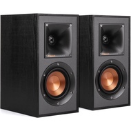 Klipsch R-41M Powerful Detailed Bookshelf Home Speaker Set of 2 Black