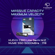 KLEVV C910 Lite Gen4 M.2 NVME SSD 5000MBs - 1TB SSD