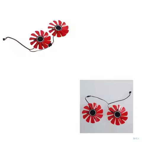 B0KA 88mm 4pin FDC10U12S9C GPU Fan For XFX RX570 RX580 Video Graphics Cards Cooling Fan 2PCS