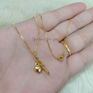 (001) High quality 10k necklace gold not pawnable