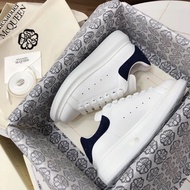 Alexander McQueen White Shoes Heightening Platform Platform Platform Shoes McQueen Heightening Shoes