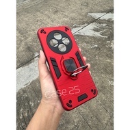 Robot Case For Poco C75/Redmi 14C Shockproof Camera Protection Stand Up (Sent From Thailand) Red -
