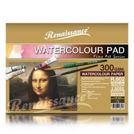 Renaissance Watercolor Drawing Book Size 28x38 cm R-602 (Thick Rough Surface 2 Sides) 1