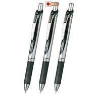 【Direct from Japan】Pentel Gel Ink Ballpoint Pen EnerGel 0.5 3-Pack AMZ-BLN75ZA3 Black