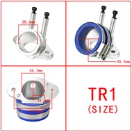 คอหรีดCBR/CRF250 forza คอหรีด CNC WAVE125 สำหรับ ฝา4วาล์ว มีเข็มขัดให้ มีขนาด 30/32/36 /40MM หัวฉีด