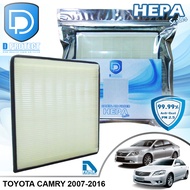 กรองแอร์ Toyota โตโยต้า Altis 2008-2019 HEPA (D Protect Filter Hepa Series) By D Filter (ไส้กรองแอร์รถยนต์)