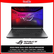 ASUS G615J-HRV043W // V.GREEN/16''/FHD+/IPS/165HZ/I5-13450HX/16GD5/1TB/RTX5050/W11/2Y