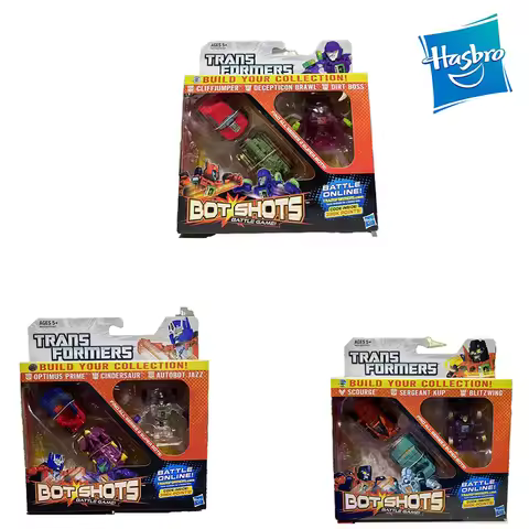 Hasbro Transformers Bot Shots Battle Game The Crash Duel Jetfire Megatron Ironhide Mirage Other Role
