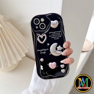 M026 SOFT CASE CUTE GLOSSY LOVELY HEART OPPO A5S A7 A11K A12 A3S A1K A15 A15S A16 A16S A18 A38 A78 A