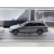 MYBRICKSTORE King 1:64 Gray C63 S204 Wagon Touring Sports Model Diecast Metal Car New Collection