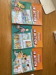 Scholastic 英文 Phrased In Action 1-3